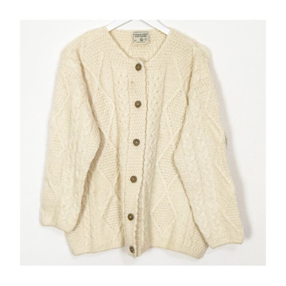 Connemara Knitwear Merino Wool Irish Cardigan